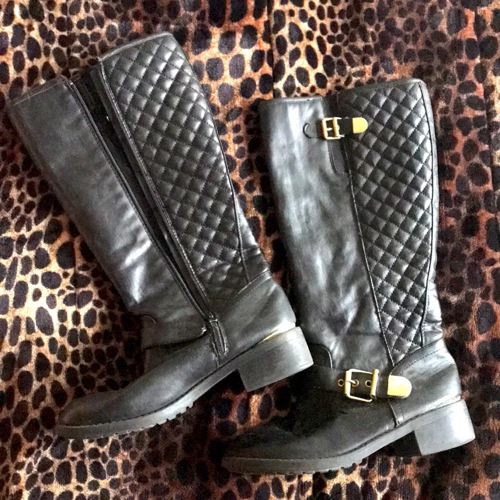 Black Tall Boots